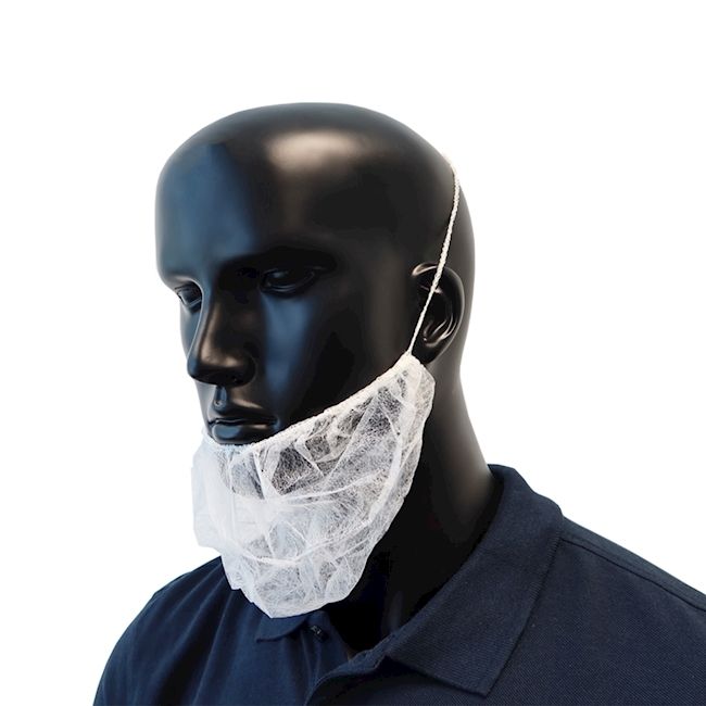 Beard covers, white